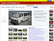 Tablet Screenshot of classic-and-vintage-cars.com